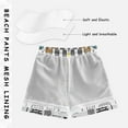 thumbnail image 6 of Cars and Rainbows Doodle Boys Swim Trunks Boardshorts Swimsuit Quick Dry Board Shorts Bathing Suit 2-12T, 6 of 8