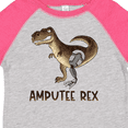 thumbnail image 4 of Inktastic Limb Loss Awareness Amputee Rex with Prosthetic Leg Boys or Girls Toddler T-Shirt, 4 of 5