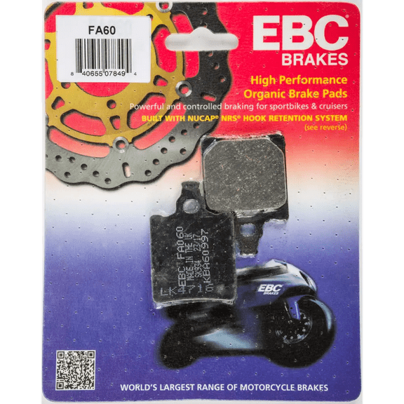 EBC Brakes FA60; Brake Pads