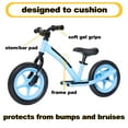 thumbnail image 5 of Mobo Explorer Blue Balance Bike for Kids, 2-6 Years Old, Bicycle for Boys and Girls, No Pedal Ride On Toy for Toddlers, 5 of 12