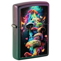 Zippo Mushrooms Design Iridescent Pocket Lighter