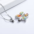 thumbnail image 5 of Butterfly Cremation Jewelry for Ashes Urn Necklace Lockets for Human Ashes Pet Ashes Holder Pendent for Ashes and Chain, 5 of 6
