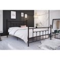 thumbnail image 5 of Pemberly Row Metal Victorian Sytle Queen Bed with Footboard in Bronze, 5 of 13
