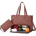 thumbnail image 1 of 2 en 1 Bolso Almuerzo Combinado Bolsas Aisladas Mano Reutilizables (bolsa Almuerzo), 1 of 9