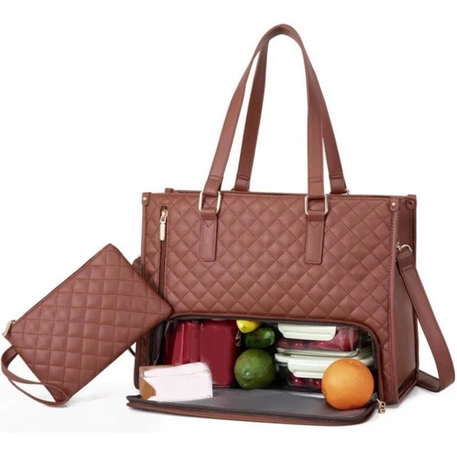 2 en 1 Bolso Almuerzo Combinado Bolsas Aisladas Mano Reutilizables (bolsa Almuerzo)