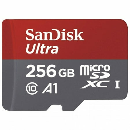 Sandisk Ultra 256GB MicroSD Memory Card MicroSDXC High Speed Class 10 Compatible With Samsung Galaxy S10e S10+ S10 (Best 256gb Micro Sd Card For Galaxy S8)