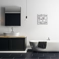 thumbnail image 2 of Stupell Industries Beards Vs. Mullets Toilet Paper Bathroom Humor Expression Graphic Art Gallery Wrapped Canvas Print Wall Art, Design by Daphne Polselli, 2 of 5