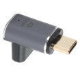 thumbnail image 3 of Adaptador magnético, Adaptador magnético USB C Adaptador magnético USBC Ángulo recto Tipo C Hembra a Tipo C Macho Durabilidad mejorada, 3 of 8