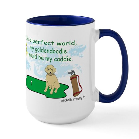 

CafePress - Goldendoodle Large Mug - 15 oz Ceramic Large Mug