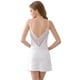 thumbnail image 4 of Camisón sexy Minnieouse Cuello en V Blanco L, 4 of 6
