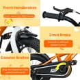 thumbnail image 6 of Ambifirner Kids Bikes With Training Wheels:12 14 16 Inch Children Bicycle , Front V-Brake & Coaster Brake, Basket, For Boys Age 3-7 Years Old, 6 of 8