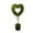 Green B, variant on 2.5 ft Boxwood Heart Topiary Outdoor, 2 Sets Valentine's Day Heart Shaped Topiary Trees, Artificial Decorations Ball Planter Pots with Bow Tie, Faux Fake Mini Greenery Indoor Porch Home Decor