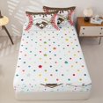 thumbnail image 4 of Homewish Kids Baseball Sport Zipper Twin Comforter Sets with Fitted Sheet and 2 Pillowcases,Boys Ball Gamer Zipper Bedding Set For Ice Cream Baseball Lover,Reversible,4 Pieces, 4 of 7