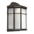 thumbnail image 3 of Forte Lighting 17104-32 1 Light 10" Tall Led Outdoor Wall Sconce - Bronze, 3 of 3