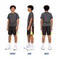 thumbnail image 2 of Boys’ Active Shorts – 4 Pack Athletic Performance Gym Shorts (8-18), 2 of 7