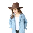 thumbnail image 2 of SAYOO Sombrero de vaquero de estilo occidental para mujeres y hombres SAYOO moda, 2 of 7