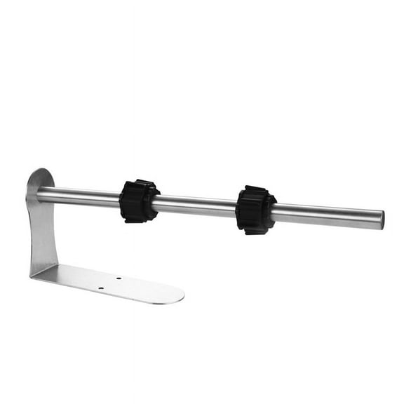 Paper Towel Holder , Under Cabinet Paper Towel Holder with Damping Function, Wall Mount Self Adhesive or Drilling Silver