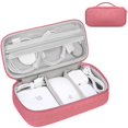 thumbnail image 1 of Bolsa organizadora de cables de viaje Lacdo Electronic Pink, 1 of 7