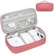 thumbnail image 1 of Bolsa organizadora de cables de viaje Lacdo Electronic Pink, 1 of 7