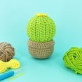 thumbnail image 3 of UNIQUE CREATIV CRAFT Crochet Kit – Cactus, 1 pc, Age 8+, Intermediate, 14×13×14 cm, 3 of 4