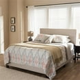 thumbnail image 2 of Bowery Hill Modern Tufted Queen Low Profile Bed in Light Beige, 2 of 7