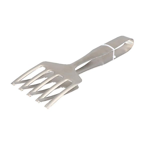 Multifunctional Stainless Steel Food Drain Oil Clamp Barbecue Clip Cooking Tong