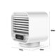 thumbnail image 2 of Portátil Con Ventilador De Escritorio Con Enfriador De Aire 3 En 1 Con Cable Usb Para Viajes Al Aire Libre En La Oficina En El Hogar Moyic HA047677-01, 2 of 6