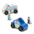 thumbnail image 4 of Melissa & Doug Emergency Vehicle Wooden Play Set With 4 Vehicles, 4 Play Figures, 4 of 9