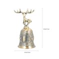 thumbnail image 3 of 1Pc Zinc Alloy Hand Bell Retro Call Bell Decoration Bell for Home Restaurant Bar, 3 of 7