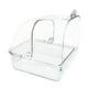 thumbnail image 2 of Caja de baño para pájaros, bañera colgante para pájaros, bañera para loros, ducha para pájaros Claro, 2 of 8