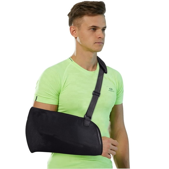 Arm Sling Shoulder Injury Immobilizer Rotator Cuff Support Brace for Sleeping, Comfortable Medical Sling Arm for Shoulder Injury, Left and Right Arm for Men and Women