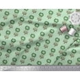 thumbnail image 2 of Soimoi Rayon Crepe Fabric Leaves & Floral Block Fabric Prints by Yard 46 Inch Wide, 2 of 3