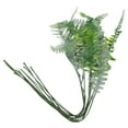 thumbnail image 4 of LABSERRON 10Pcs Lifelike Faux Leaf Stems Wedding Party Home Adornment Table Decorative Use, 4 of 8