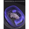 thumbnail image 6 of Foldable Cats Litter Box For Home, Enclosed Cats Litter Box With Lid And Scoop, Large Size Anti-Splashing Easy To-Clean, Front Entry And Exit,Available In Multiple Colors, Includes An Odor-Proof Bag., 6 of 8