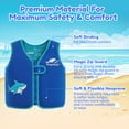 thumbnail image 6 of Gogokids Kids Swim Vest Life Jacket,Toddler Learn to Swim Floatation Jackets Training Vest,Swimming Aids Jacket,Ideal for Swimming Learning, 6 of 10