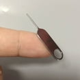 thumbnail image 5 of 5Pcs Card Pin Burr-free Not Easy to Deform Compact Size SIM Card Tray Ejector Needle for Cellphone,Sliver White, 5 of 7