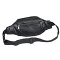 thumbnail image 3 of Retro Fanny Pack Waist Bag Multifunction Genuine Leather Hip Bum Bag Travel Pouch For Men Multiple Pockets Waterproof Ideal For Hiking Running, 3 of 5