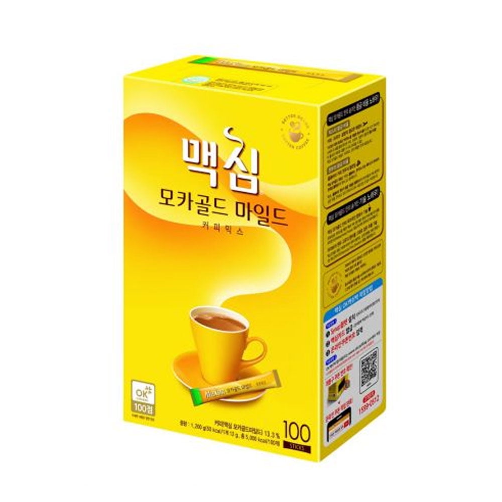 KFoods Korean Dongsuh Maxim Original Korean Coffee Instant Coffee Mix