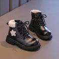 thumbnail image 4 of Daznico Toddler Shoes,Girls Ankle Boots Low Block Heel Booties,Size 4.5-5 Years, 4 of 6