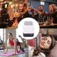 thumbnail image 5 of Lámpara de noche con reloj despertador y altavoz Bluetooth, luz nocturna Bluetooth de alta fidelidad, altavoz LED RGB regulable que cambia de color, luz ambiental inalámbrica (versión mejorada), 5 of 5