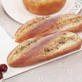 thumbnail image 4 of 1 Pieza Pan Falso Comida para Panadería Artificial Decorados para Hogar Cocina Tira De perfecl Pan falso, 4 of 8