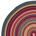 thumbnail image 2 of SAFAVIEH Braided Candyce Colorful Bordered Area Rug, Multi, 6' x 9' Oval, 2 of 3