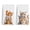 Cat 02, variant on 2PCS Cute Cat Kitchen Towels, Cats Paw Print Themed Gifts Reusable Absorbent Waffle Weave Dish Tea Towels for Cleaning Cooking, Cat Lovers Gifts for Women Microfiber Kitchen Towel, Housewarming Gift
