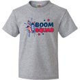 thumbnail image 3 of Inktastic 4th of July Boom Squad Blue and Red Fireworks Youth T-Shirt, 3 of 5