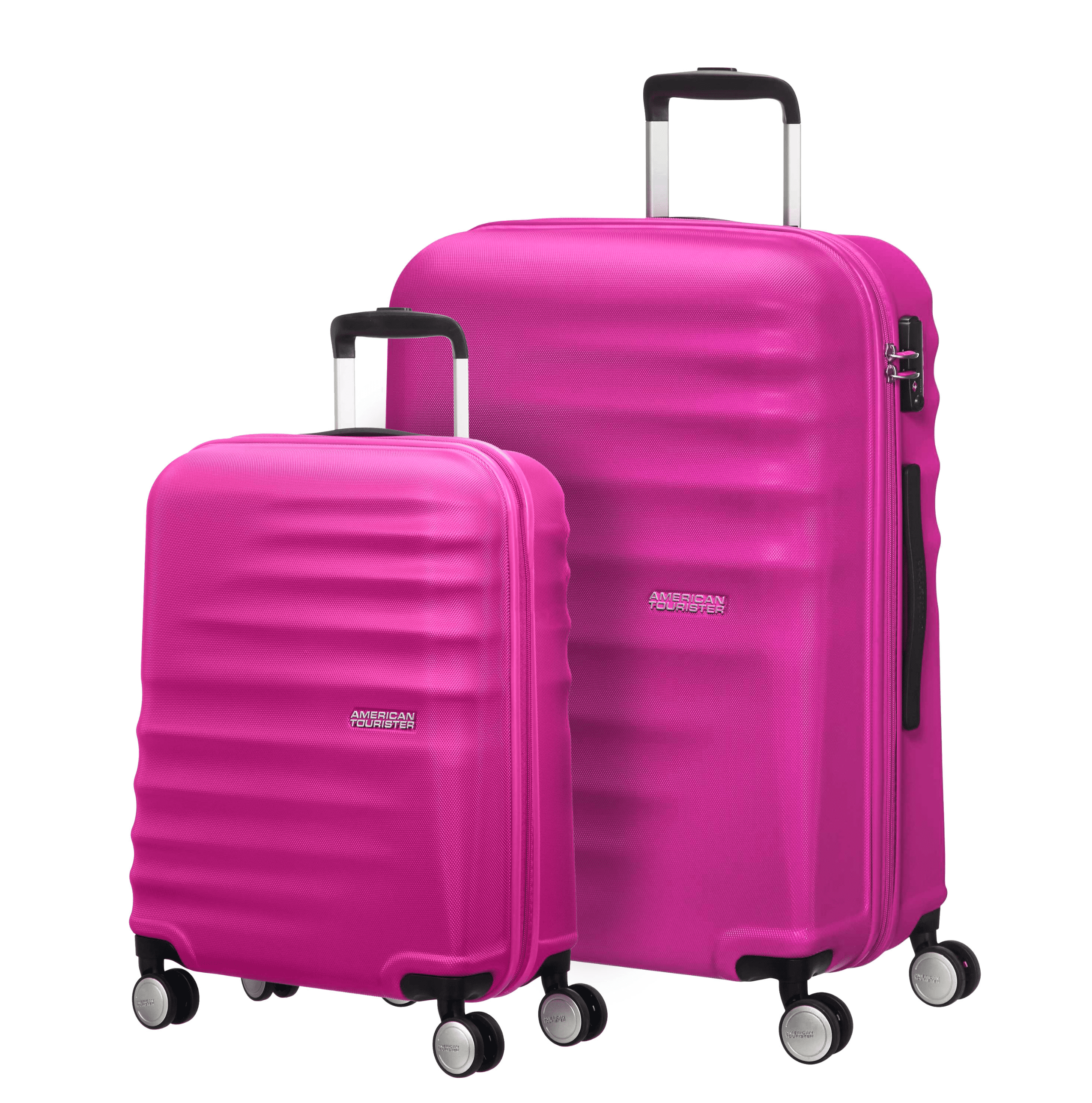 hot pink carry on luggage