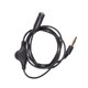 thumbnail image 5 of Cable de audio para auriculares de 3,5 mm con control de volumen Extensión estéreo M/F 1M, 5 of 6
