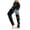 Black-A#190816JJ, variant on Halloween Funny Graphic Pajama Pants Women Elastic Drawstring Jogger Lounge Pants Casual Soft Halloween Cuffed Ankle Trousers Pants for Women