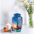 thumbnail image 4 of Liberty Keepsake Urn, Urns For Human Ashes Adult Man, Mini Urns For Human Ashes, Adult Urns For Human Ash Women, Size 10 Inch 1pcs & 3 Inch 4pcs, 4 of 5