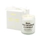thumbnail image 1 of Cera de soja natural con aroma a vainilla y coco de Candle Lihome, 198 g, 1 of 8