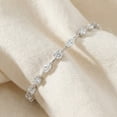 thumbnail image 2 of Pompeii 8Ct Mixed Cut Diamond Tennis Bracelet 7" 14k White Gold Lab Grown (EF,VS), 2 of 7